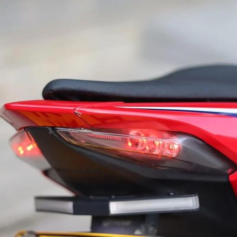 Motorcycle Tail Tidy Integrated License Plate Holder Compatible with Honda CBR1000RR-R/SP 2020 2021 2022 2023 2024 Fender Eliminator Kit CBR1000RR-R Tail Tidy License Plate Bracket with Turn Signal in Saudi Arabia