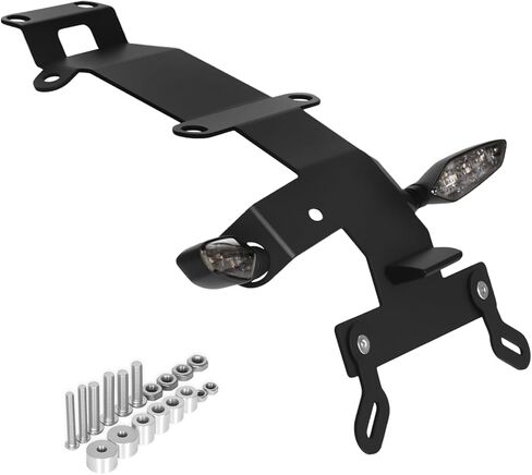 XSR700 Fender Eliminator Tail Tidy Kit Compatible with 2015-2025 XSR 700 License Plate Mount with with Turn Signals and LED License Light (Smoke) in Saudi Arabia