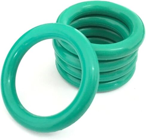 CS 8 مم FKM Fluororubber O-Ring حلقة لإحكام الغلق قطر السلك OD 36 مم - 760 مم حشية سدادة خضراء مقاومة للحرارة قطعة واحدة (OD 280 مم (1 قطعة)) in Kuwait