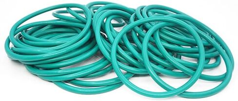 CS 8 مم FKM Fluororubber O-Ring حلقة لإحكام الغلق قطر السلك OD 36 مم - 760 مم حشية سدادة خضراء مقاومة للحرارة قطعة واحدة (OD 280 مم (1 قطعة)) in Kuwait