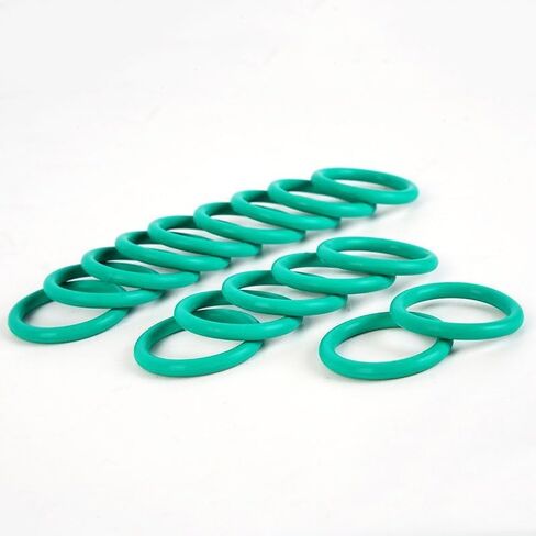 CS 8 مم FKM Fluororubber O-Ring حلقة لإحكام الغلق قطر السلك OD 36 مم - 760 مم حشية سدادة خضراء مقاومة للحرارة قطعة واحدة (OD 280 مم (1 قطعة)) in Kuwait