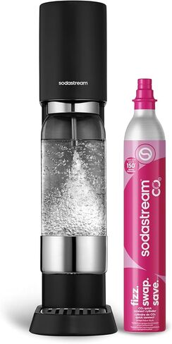 SodaStream Enso Sparkling Water Maker Bundle, 60L CO2 Canister, BPA Free Carbonating Bottle in Saudi Arabia