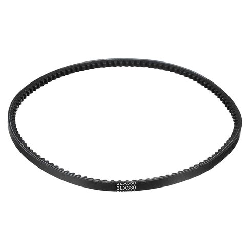 حزام uxcell 3L580 مطاطي على شكل حرف V، محيط خارجي 58 بوصة × عرض 0.37 بوصة × سمك 0.22 بوصة، تم تحديثه وبدلاً من أحزمة V واحدة عادية بحجم 3L لآلات العشب والحدائق in Kuwait