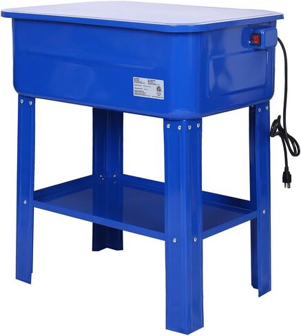20 Gallon Parts Washer Cabinet, Electric Solvent Pump Automotive Parts Washer Cleaner with Shelf Tank, for Wheel Bearings, Gears, and Carburetors Cleaning Tool,3.5 Gallon in Saudi Arabia