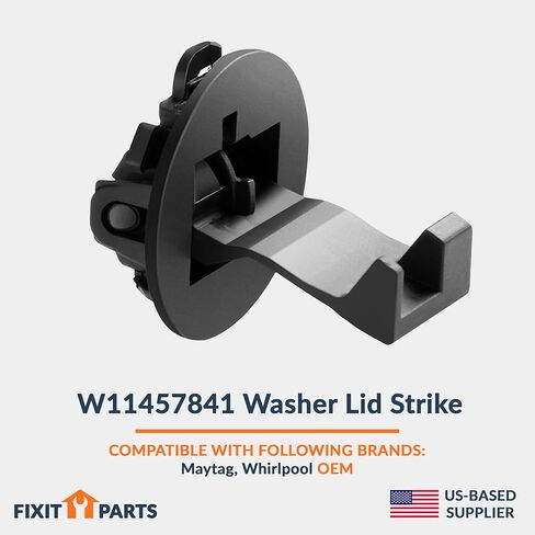 US-Based Supplier – W11700916 Latch replaces W11394572 W11032875 W11543566 with W11457841 Washer Lid Strike and W11545554 Washer Lid Lock Bezel KIT – NOT UNIVERSAL in Saudi Arabia
