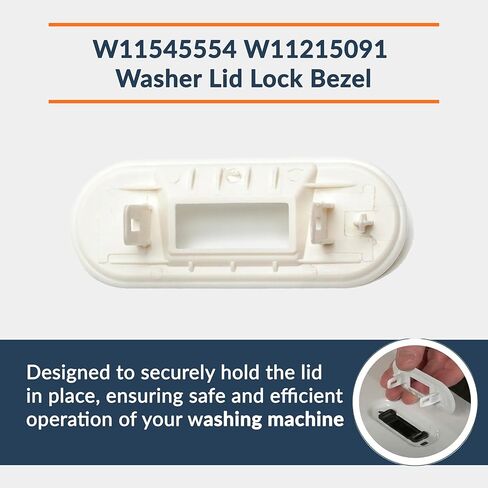 US-Based Supplier – W11700916 Latch replaces W11394572 W11032875 W11543566 with W11457841 Washer Lid Strike and W11545554 Washer Lid Lock Bezel KIT – NOT UNIVERSAL in Saudi Arabia
