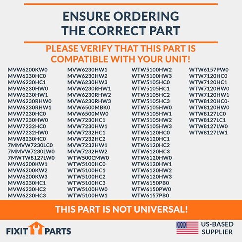 US-Based Supplier – W11700916 Latch replaces W11394572 W11032875 W11543566 with W11457841 Washer Lid Strike and W11545554 Washer Lid Lock Bezel KIT – NOT UNIVERSAL in Saudi Arabia