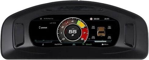 Digital Board Compatible With Volkswagen Multivan T5 2012-2019 10.25 Inch Cockpit Virtual Instrument Gauge Upgrade Accessories in Saudi Arabia