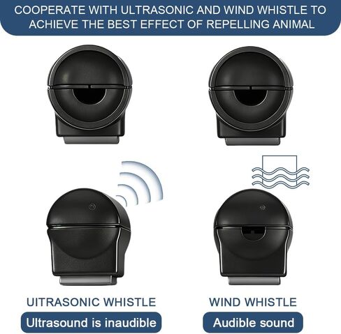 6PCS Deer Whistles for Vehicles, ABS Deer Horn for Car, Car Deer Whistle Warning, Universal Exterior Warning Accessories for Cars Trucks Motorcycles in Kuwait