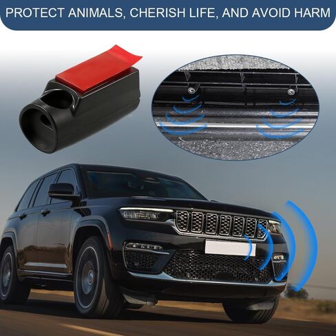 6PCS Deer Whistles for Vehicles, ABS Deer Horn for Car, Car Deer Whistle Warning, Universal Exterior Warning Accessories for Cars Trucks Motorcycles in Kuwait