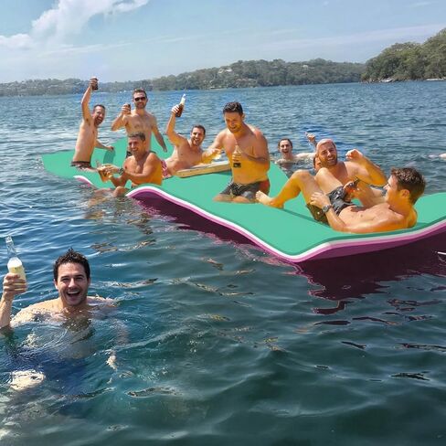 Big Floating Water Mat Lily Pad Floating Mat for Lakes in Saudi Arabia