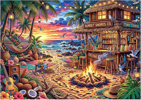 Vintage Paint Hummingbird Flower 1000 Piece Puzzles for Adults, Floral Hummingbirds Puzzles for Adults 1000 Pieces, Impossible Hard Difficult Fun Challenging Stained Glass Puzzles for Adults in Saudi Arabia
