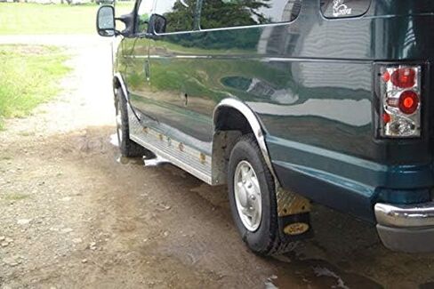QMI 276020L -Fender Trim Compatible With Ford Econoline Van (Full Arch) Mirror Polished Stainless Steel 2" Wide Width Set Of 4 in Saudi Arabia