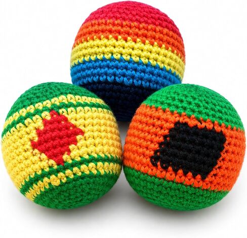 Footbag - 2 Panel Sand Filled Foot Bag, Soft Suede Kicking Bag for Adults, Freestyle Kick Ball for Practice, Outdoor Games, Party Activities in Saudi Arabia