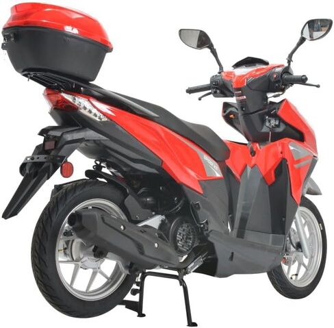 HHH Spider 200 Scooter EFI Fuel Injected Street Legal Scooter with 14" Rims (Blue) in Saudi Arabia