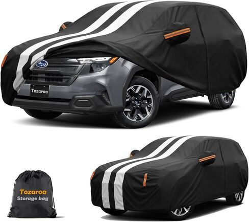 Multi-Layer Car Cover Custom Fit for BMW 6 Series 640i 650i M6 (2012-2026), 100% Waterproof All Weather for Automobiles, Gift with Towel, Heavy Duty Car Covers for Rain Sun UV Protection with Zipper. in Saudi Arabia