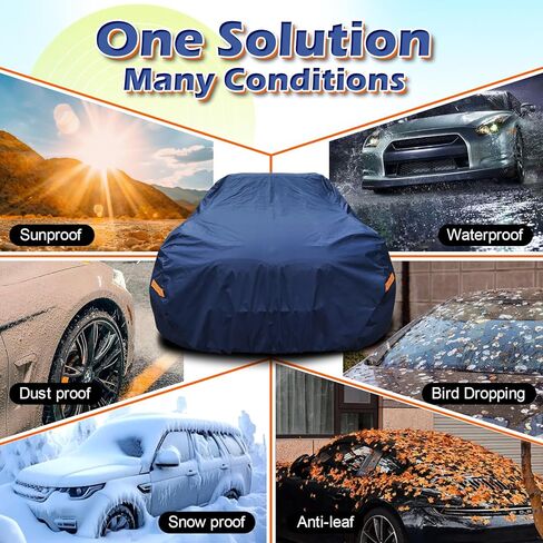 غطاء سيارة Coverlex Premium RX مقاوم للماء في جميع الأحوال الجوية، قماش القنب عالي التحمل مناسب لـ 2003-2026 RX350، RX350h، RX450h، RX500h، F Sport، Luxury (XU30، AL10، AL20، ALA10) in Kuwait
