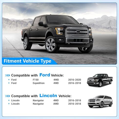 محرك 4x4 4WD محور قفل تلقائي متوافق مع Ford F150 F-150 Expedition Lincoln Navigator 4WD Lincoln Navigator AWD 2016 2017 2018 2019 2020 in Kuwait