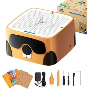 Cardboard Cutter for Kids – Safe Bladeless DIY Construction Kit for Children Ages 3+, Educational STEM & STEAM Craft Tool for Boys & Girls, Creative Upcycled Hands-On Learning Project Set in Saudi Arabia