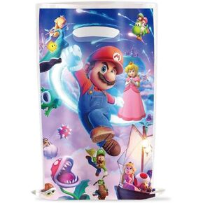30Pc Theme Party Gift Bags For Mario, Birthday Party Supplies For Mario in Saudi Arabia