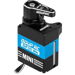 GOUPRC GP30 Mini High Torque Servo for SCX30 Axial 1/30 RC Crawler Upgrades with 28T Aluminum Servo Horn in Kuwait