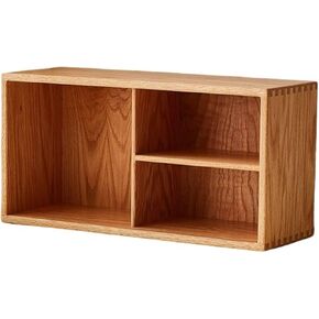 Bookcase Desk Multipurpose Bookshelf Organiser Wooden Tabletop Storage File Rack Modern in Saudi Arabia