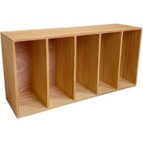 Bookcase Distressed Five Tiers Desk Wooden Bookshelf Retro Storage Rack for Home Office Dormitor Modern in Saudi Arabia