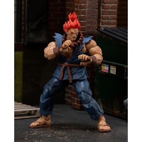 Jada Street Fighter II Akuma - ألعاب مجسمة بمقياس 1:12 - مفصلات وإكسسوارات ممتازة - عرض لهواة التجميع أو لعب الأطفال - للأعمار من 13 عامًا فما فوق in Kuwait