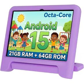 تابلت Android 14، معالج ثماني النواة + ذاكرة وصول عشوائي 64 جيجابايت + ذاكرة وصول عشوائي 10 جيجابايت (4+6)، تابلت 10.1 بوصة مع بطارية 8000 مللي أمبير في الساعة، شحن PD 18 وات، شاشة IPS 1280x800، واي فاي ثنائي النطاق، بلوتوث، تابلت مع حافظة، قلم - أحمر in Kuwait