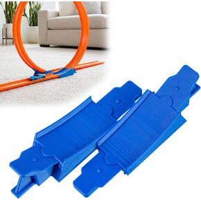 Single Loop Track Addition Compatible with Hot Wheels Loop – Action-Enhancing Track Loop Accessory for 1:64 Toy Cars, Expand Your Racing Course in Saudi Arabia