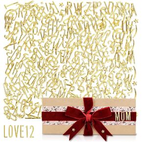 306pcs Gold Letter Stickers, Puffy Scrapbook Alphabet Sticker in Kuwait