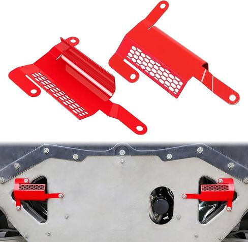 Rear Lower Bumper Air Deflector Shield Compatible with for Corvette C8 2020-2026 Underbody Air Dam Replacement for 85580653 85580654,Air Cooling Ducts Airflow Engine Bay Shield Air Diverters in Saudi Arabia