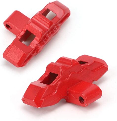Wheel Brake Disc, Lightweight Aluminum Alloy RC Car Accessories with Non Directional Brake Surface, Fit for UDR 1/7 Scale Desert Racer (Red) in Kuwait