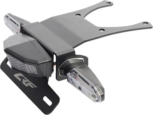 مجموعة Tail Tidy Kit لـ honda CRF250L & CRF250L Rally 2013-2020، CRF250RL 2017-2019 - مزيل الحاجز مع ضوء خلفي LED مدمج + إشارات انعطاف منفصلة (واضحة) in Kuwait