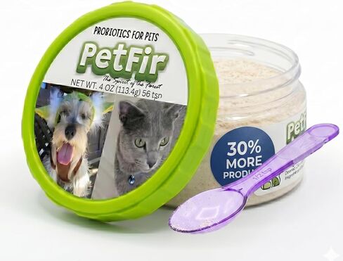 Petfir Pack Kefir for Dogs and Cats Supplement Pets probiotic dog advanced probiotic formula for dog (50 gr) in Saudi Arabia