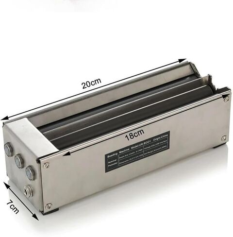 Electric Beading Machine, 2-Channel Beading Machine, 1.5-17 mm Beading Range, Adjustable Automatic Needle Alignment, Used for Jewelry Design, Bracelet and Necklace Making in Saudi Arabia