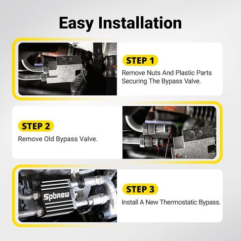 Transmission Thermal Bypass Valve Upgrade Kits Fits for Ram 2500 3500 2019-2024 6.7L Cummins Diesel with 68RFE / Aisin AS69RC in Saudi Arabia