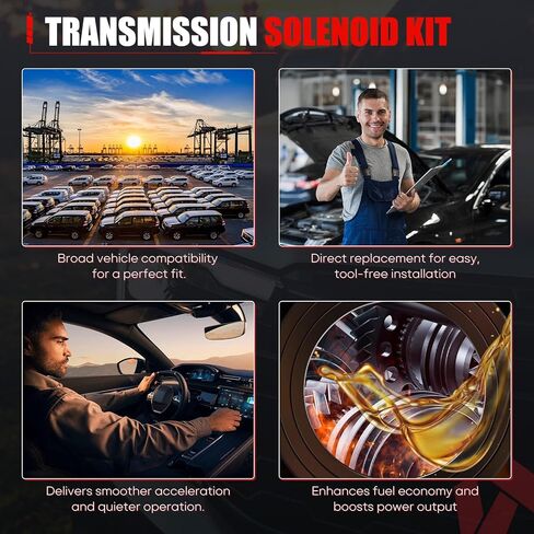 نقل الملف اللولبي المزدوج الخطي متوافق مع Honda Accord Odyssey Pilot لـ Acura CL TL 2.3L 3.0L 3.2L طقم الملف اللولبي ناقل الحركة استبدال 28250-P6H-024 in Kuwait