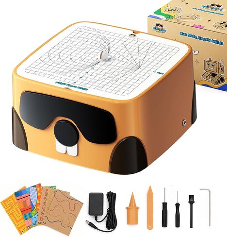 Cardboard Cutter for Kids – Safe Bladeless DIY Construction Kit for Children Ages 3+, Educational STEM & STEAM Craft Tool for Boys & Girls, Creative Upcycled Hands-On Learning Project Set in Saudi Arabia