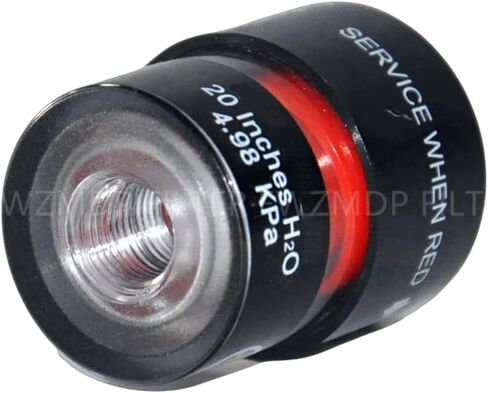 IND Gauge Air Filter 6515007 Restriction Indicator Compatible with Bobcat 1213, 1600, 2000, 319, 320, 321, 322, 323, 324, 325, 328, 329, 331, 334, 335, 337, 341, 418, 425, 428, 430, 435, 453, 463, 543 in Saudi Arabia