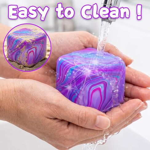 Nice Cube Fidget Squishy Toy,Dough Stress Balls Soft,Slow Rising Maltose Ice Cube Toys,Stretchy Squeeze Anxiety Relief Sensory & Focus,Classroom Prize Party Gifts Stuffers for Kids Teen Adults Autism in Saudi Arabia