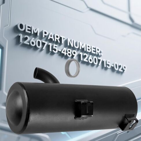 1260715-489 Exhaust Muffler Silencer Replacement | Fit For Polaris Sportsman 500 4X4 1996-2001 & Sportsman 335 1999-2000 | OEM # 1260715-029 in Saudi Arabia