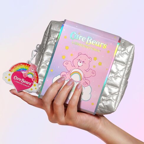 مجموعة العناية بالأظافر Care Bears TM من LONDONTOWN Bear Necessities - خافي عيوب الأظافر، وزيت البشرة، وملصقات الأظافر، ومبرد زجاجي، تأتي في حقيبة هدايا in Kuwait