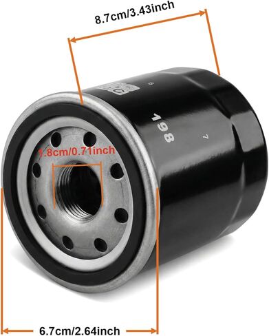 2540086 Oil Filter for Polaris Ranger 700 800 900 1000 570 RZR 800 900 Ranger XP1000 900 General 1000 Victory Xpedition ATV/Motorcycle/Snowmobile/Watercraft # 2540122 2540006 in Saudi Arabia