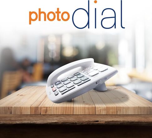 SMPL Big Button Phone for Seniors - Corded Landline & VOIP, Amplify for Hearing Loss, Ideal for Elderly, Handicap, Dementia (Model 56011) in Saudi Arabia