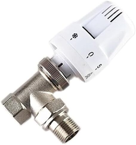 1/2" 3/4" 1" Brass Thermostatic Radiator Valve Straight Type Automatic Temperature Control Valve Floor heating(3/4") in Saudi Arabia