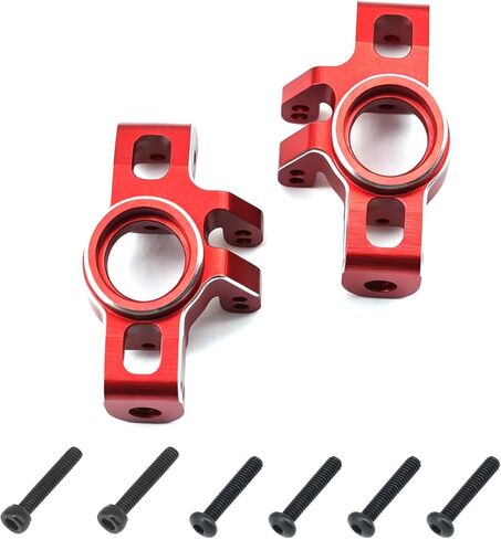 مجموعة توجيه ذراع المفصل الأمامي والخلفي من الألومنيوم من Hobby لشاحنة ARRMA Mini Kraton 3S Speed ​​Truck-ARA2508 - أرجواني (مفصل أمامي أحمر) in Kuwait