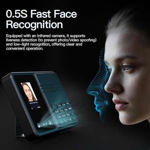 BISOFICE التعرف على الوجه على مدار الساعة مع كلمة المرور وطباعة راحة اليد للموظفين، جهاز التحكم في الوصول يدعم نظام متعدد اللغات، جهاز إدارة بيانات منفذ USB in Kuwait