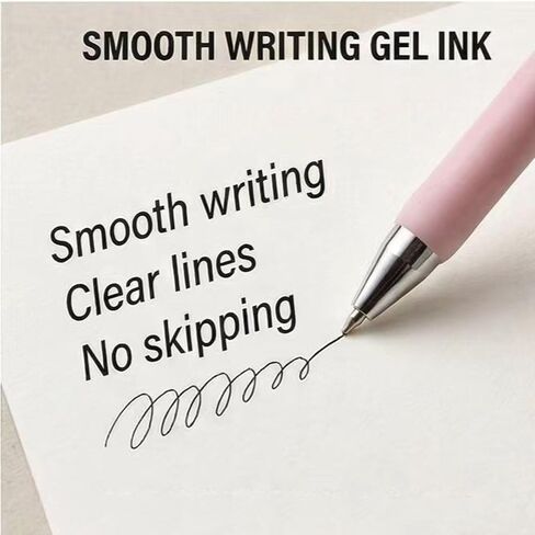 100 Pack Bulk Retractable Black Gel Ink Pens - Assorted Styles & Colors Mixed Wholesale Lot - Smooth Writing Click Pens for Office, School, and Home Supplies in Saudi Arabia