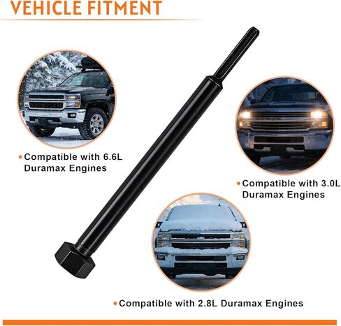 أداة توسيع التجويف GM-52074 EN-52074 OTC-7223 متوافقة مع محركات Duramax 6.6L 3.0L 2.8L، وإزالة تراكم الكربون وأداة تنظيف الخيط المتوهج in Kuwait